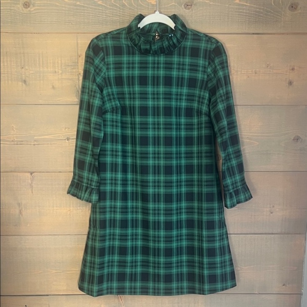 Draper James Lindsay Dress in Blackwatch Plaid